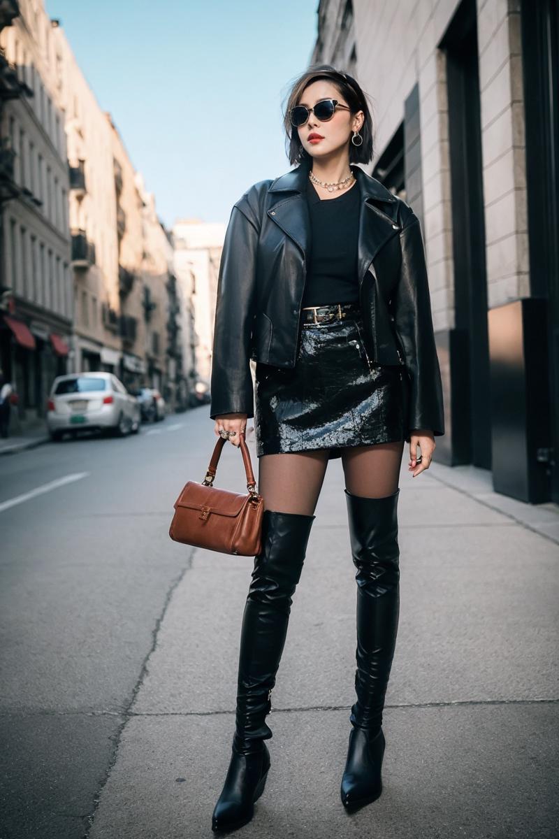 ZARA(like)-CowboyThighBoots 仿ZARA牛仔跟过膝靴- ZCBRealisticVer Showcase | Civitai